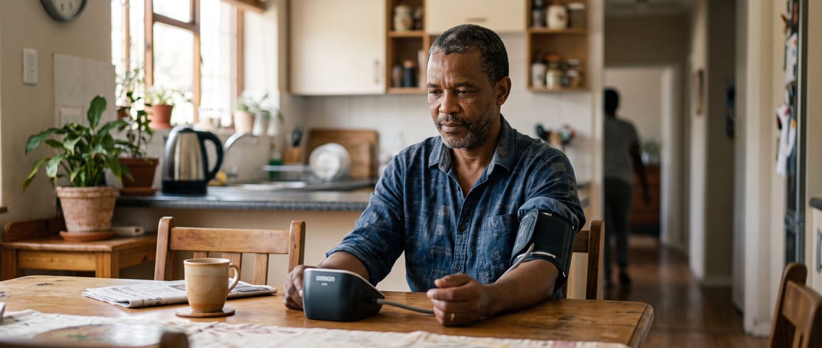 Taking chronic medication at home between consultations